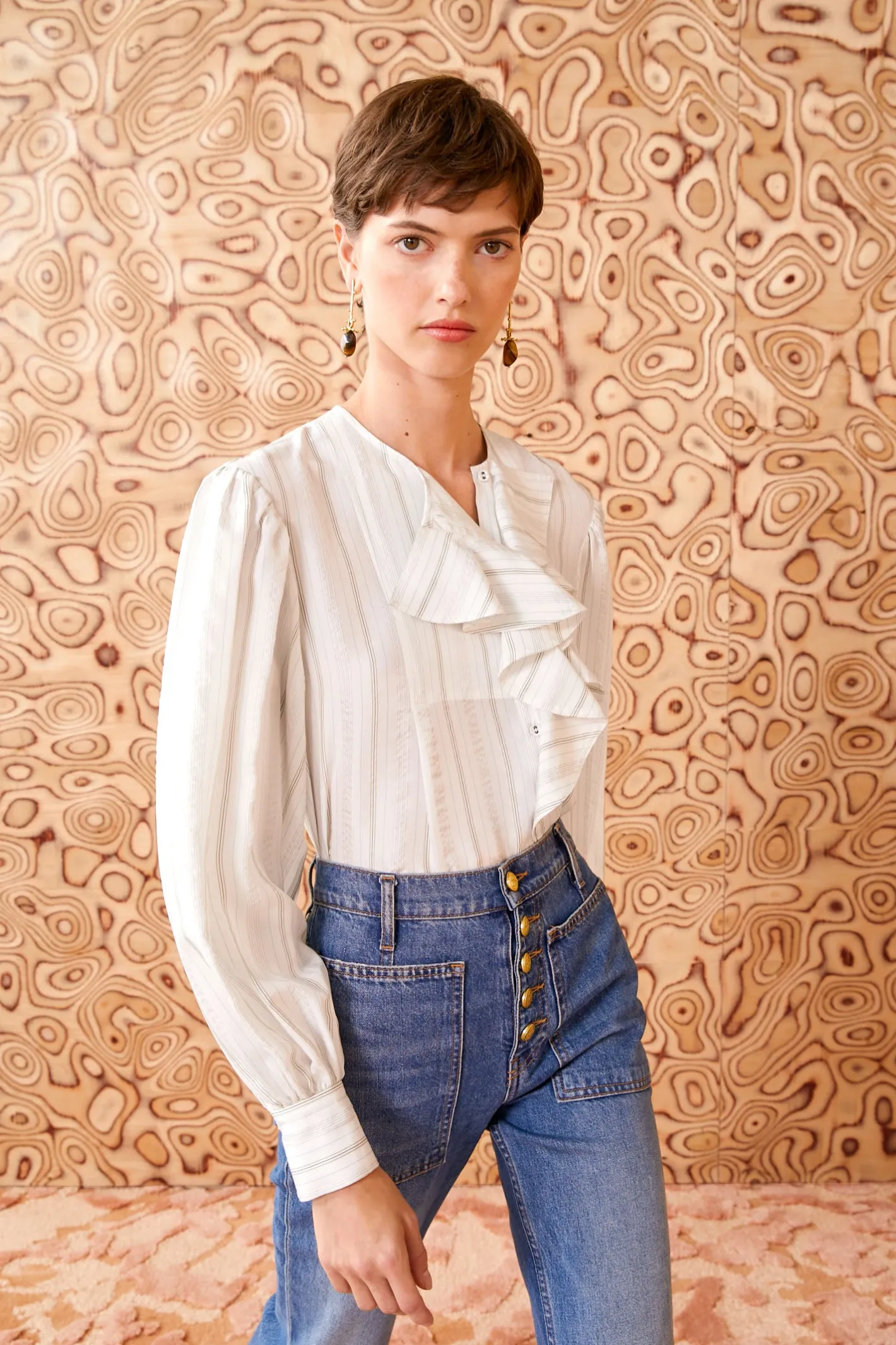 Ulla Johnson Adelaide Blouse< Tops