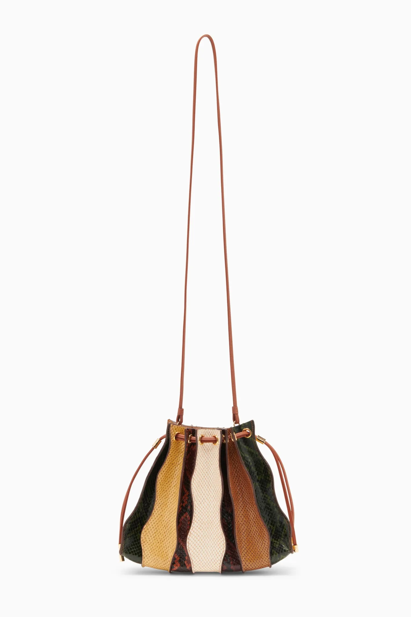 Ulla Johnson Adria Pleated Wave Crossbody< Handbags