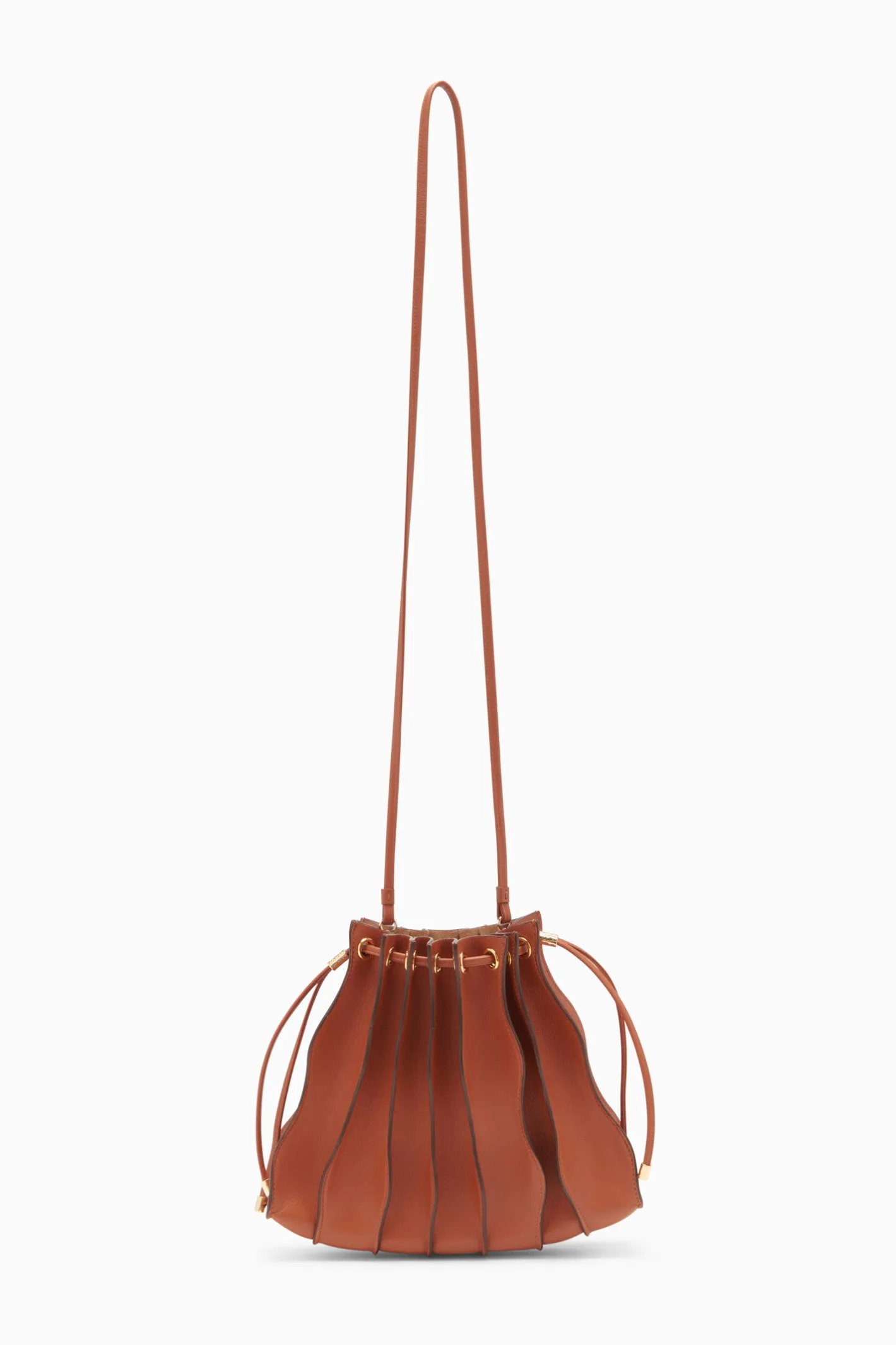 Ulla Johnson Adria Pleated Wave Crossbody< Handbags