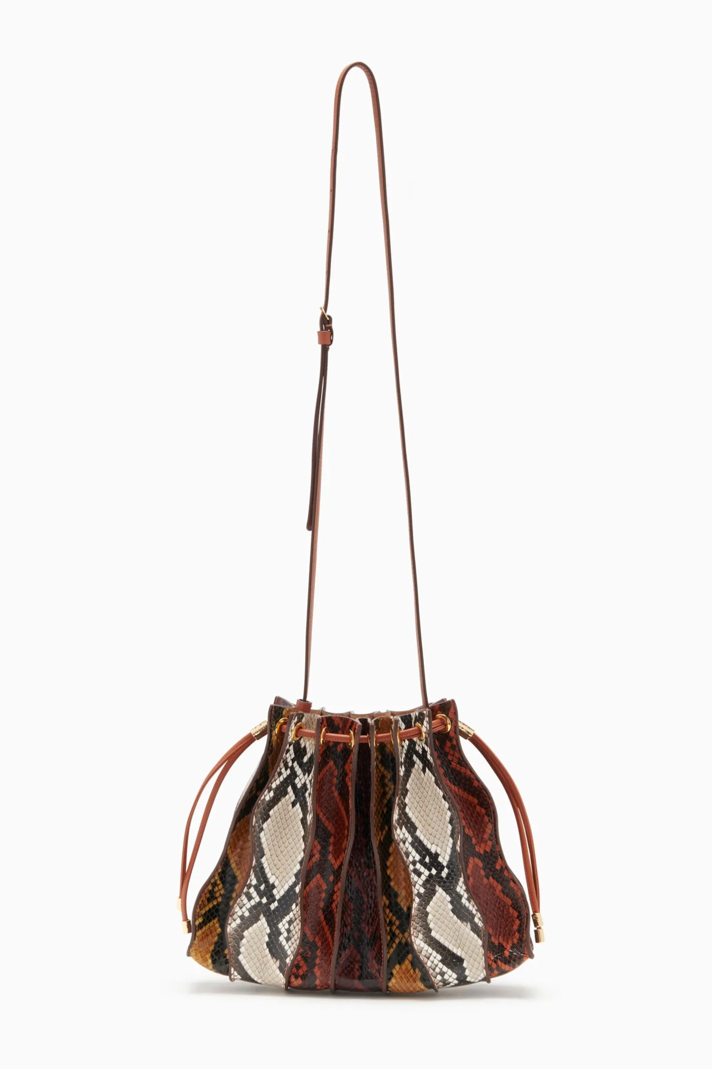 Ulla Johnson Adria Pleated Wave Crossbody< Handbags
