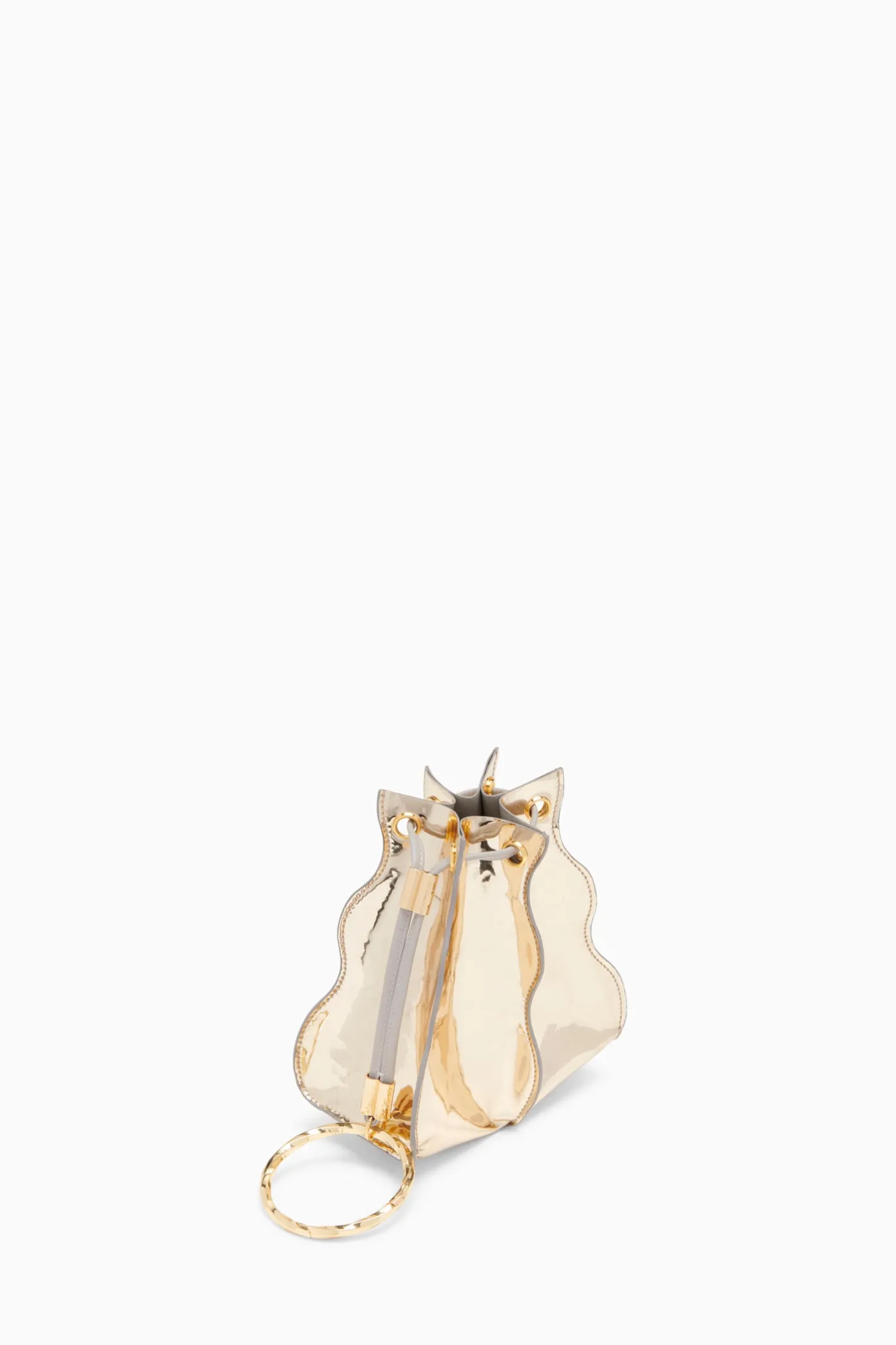 Ulla Johnson Adria Pleated Wave Pochette< Handbags