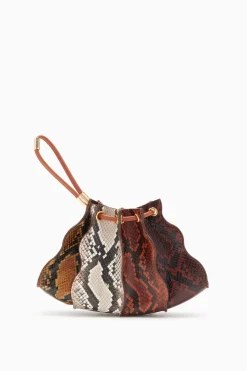 Ulla Johnson Adria Pleated Wave Wristlet< Handbags