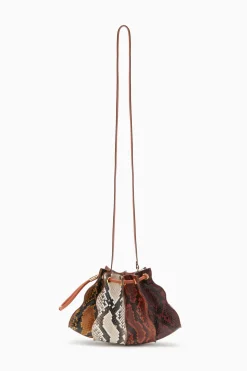 Ulla Johnson Adria Pleated Wave Wristlet< Handbags