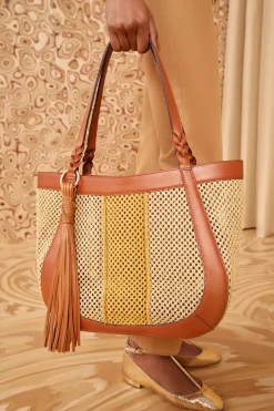 Ulla Johnson Albers East West Tote< Handbags