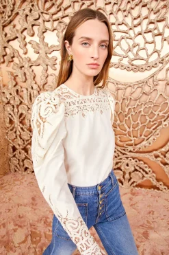 Ulla Johnson Aura Blouse< Tops