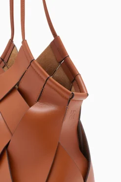 Ulla Johnson Charlotte Woven Large Tote< Handbags