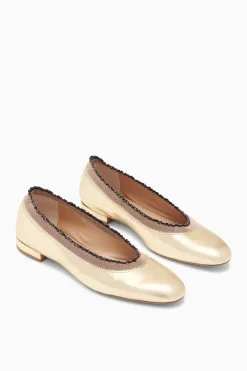 Ulla Johnson Elise Ruffle Ballet< Shoes