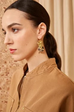 Ulla Johnson Floret Stone Drop Earring< Jewelry