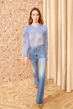 Ulla Johnson Isolde Blouse< Tops