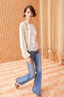 Ulla Johnson Mathilde Blouse< Tops