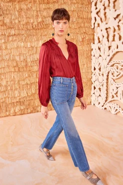 Ulla Johnson Mia Blouse< Tops