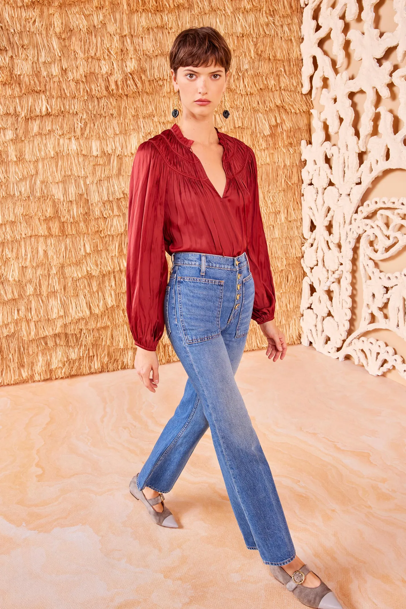 Ulla Johnson Mia Blouse< Tops