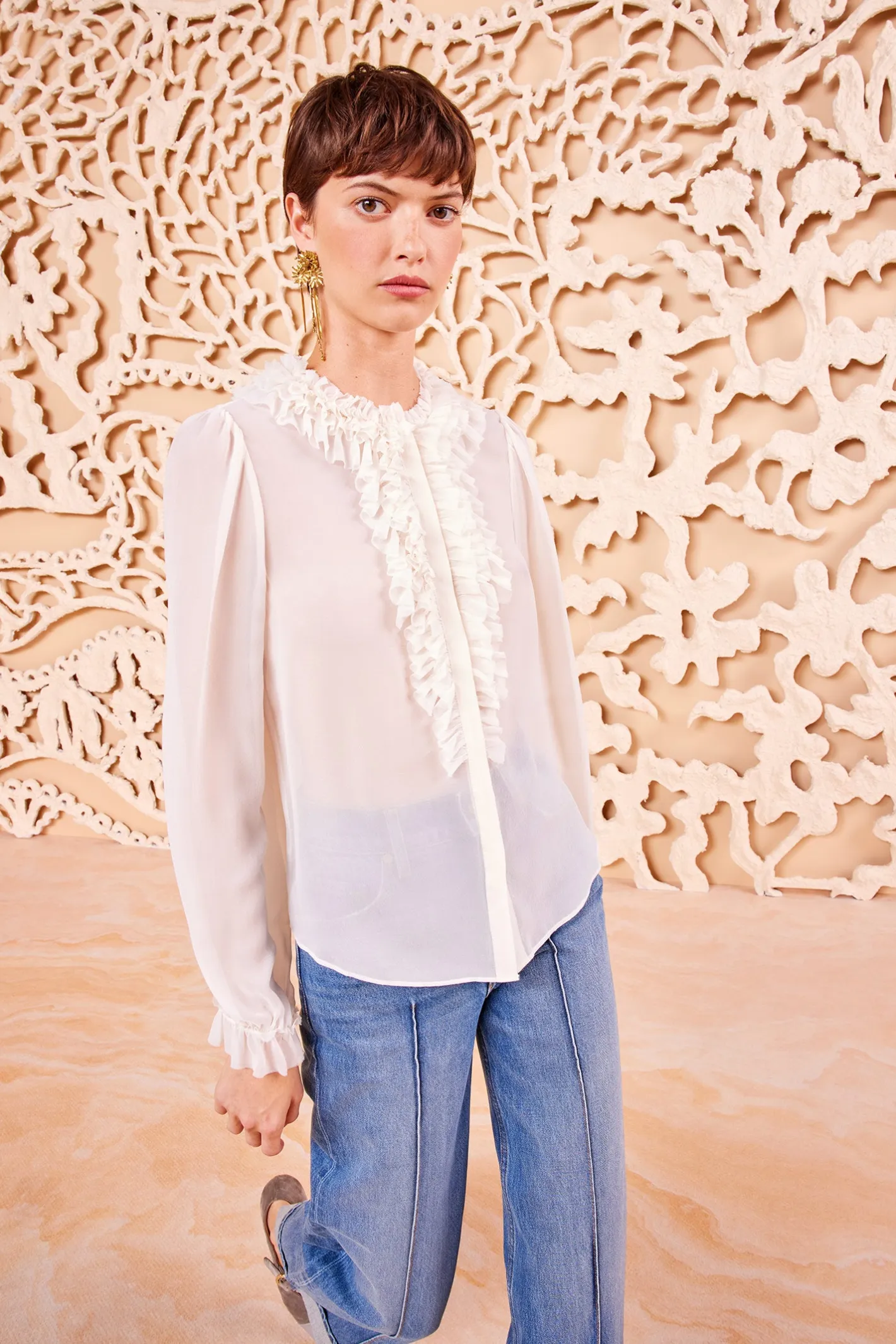 Ulla Johnson Nicola Blouse< Tops