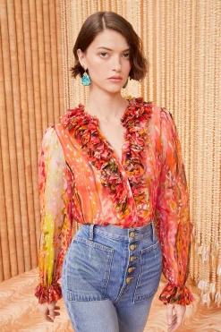 Ulla Johnson Nicola Blouse< Tops
