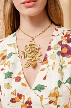 Ulla Johnson Oversized Floret Pendant< Jewelry