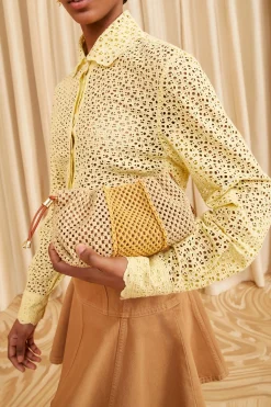 Ulla Johnson Remy Mini Soft Clutch< Handbags