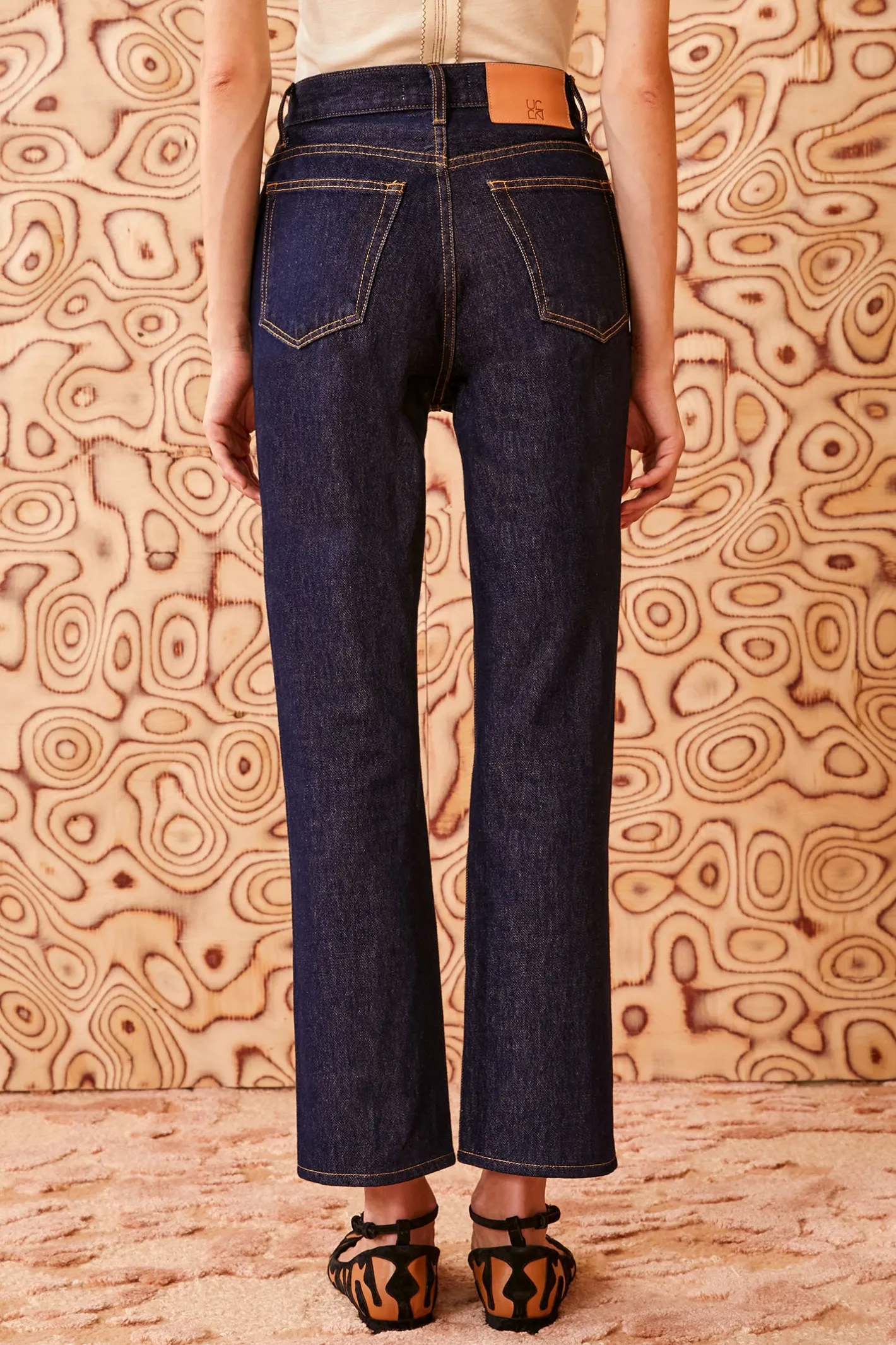 Ulla Johnson The Cropped Agnes Jean< Denim