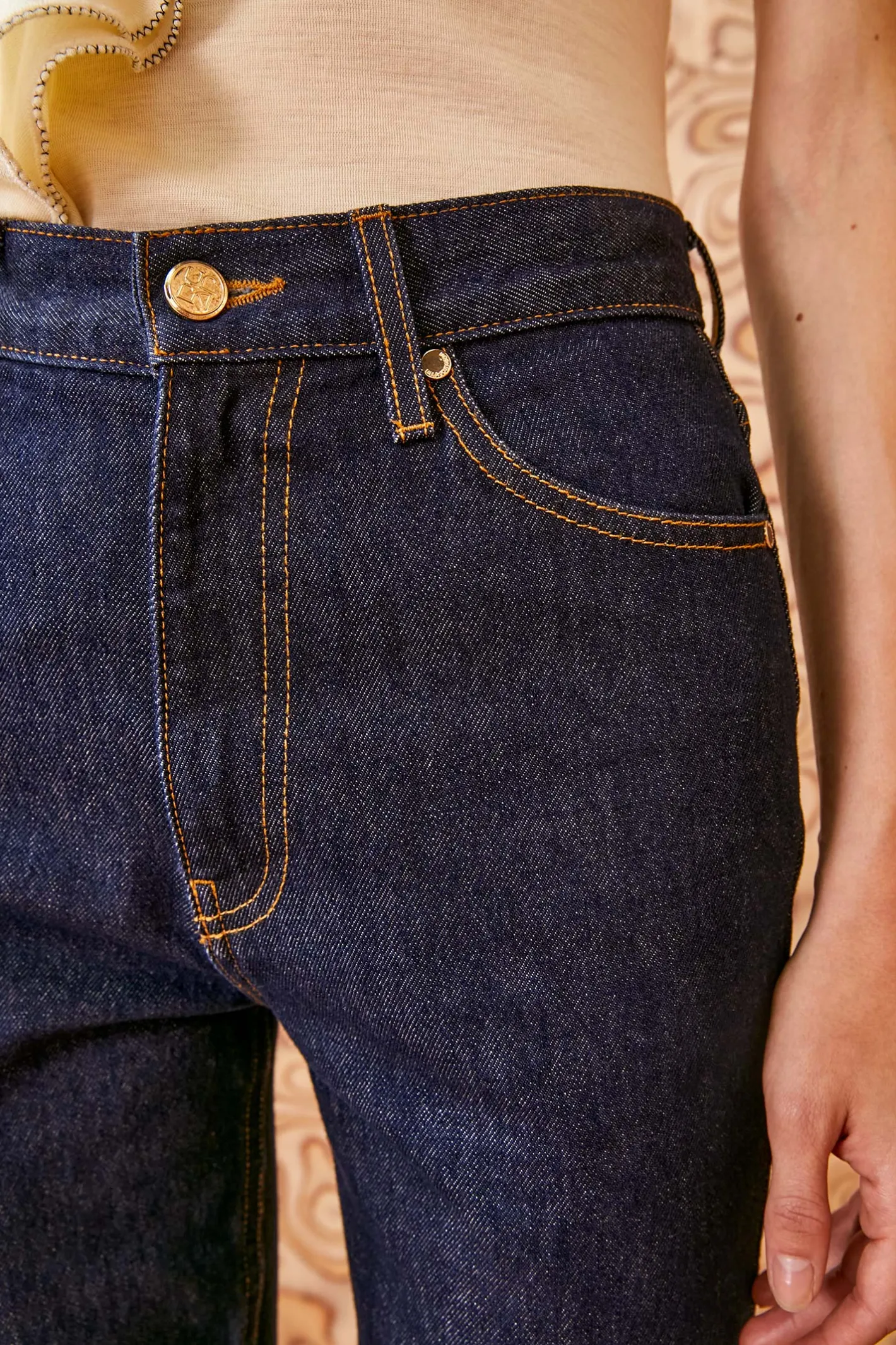 Ulla Johnson The Cropped Agnes Jean< Denim