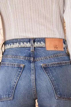 Ulla Johnson The French Knot Daphne Jean< Denim