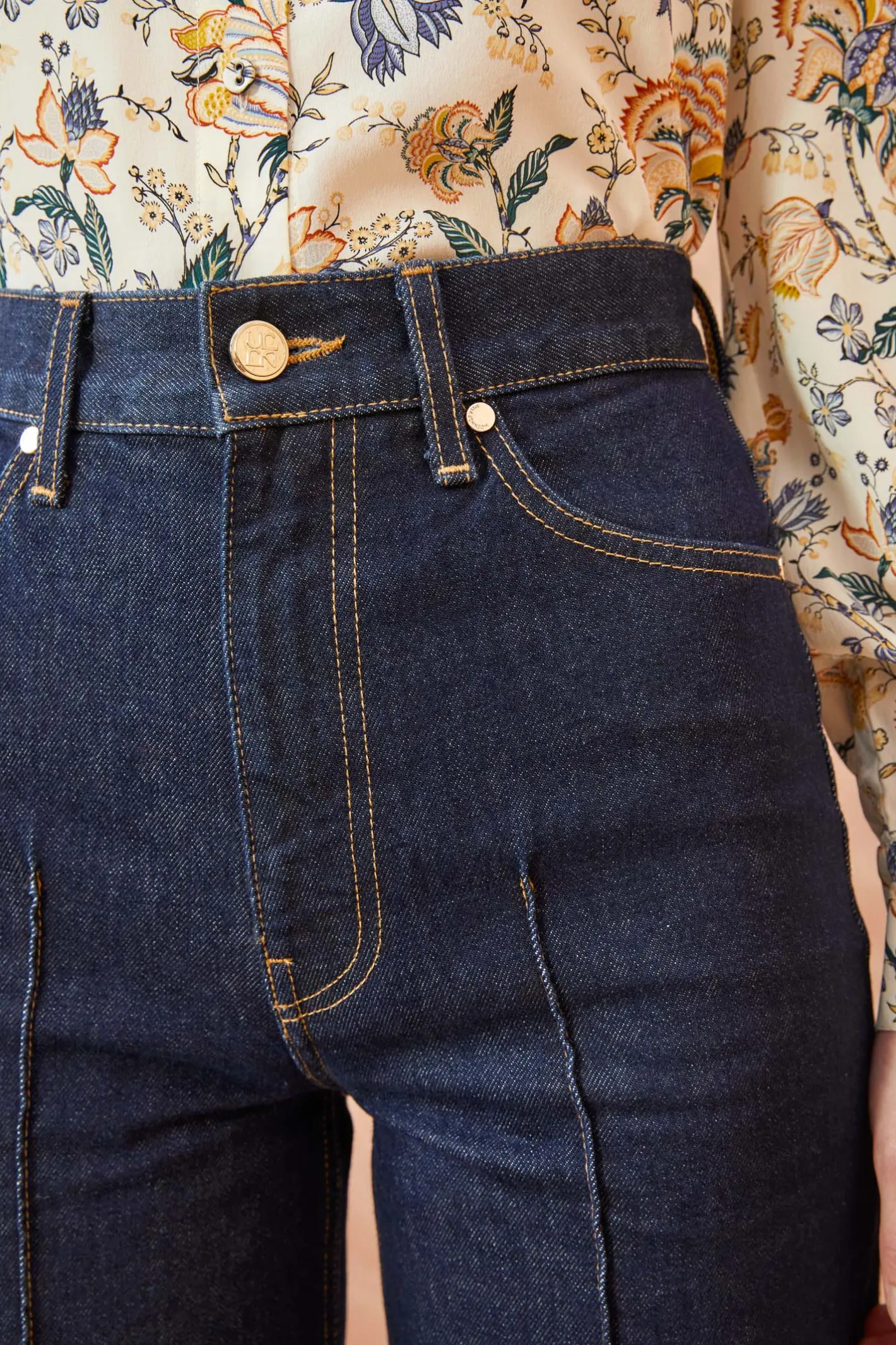 Ulla Johnson The Genevieve Jean< Denim