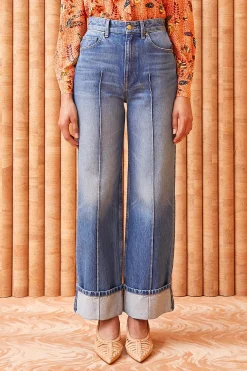 Ulla Johnson The Genevieve Jean< Denim