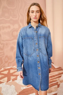 Ulla Johnson The Valerie Dress< Denim
