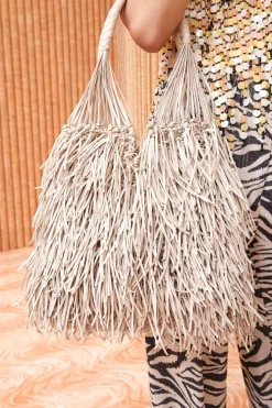 Ulla Johnson Valeria Large Fringe Hobo< Handbags
