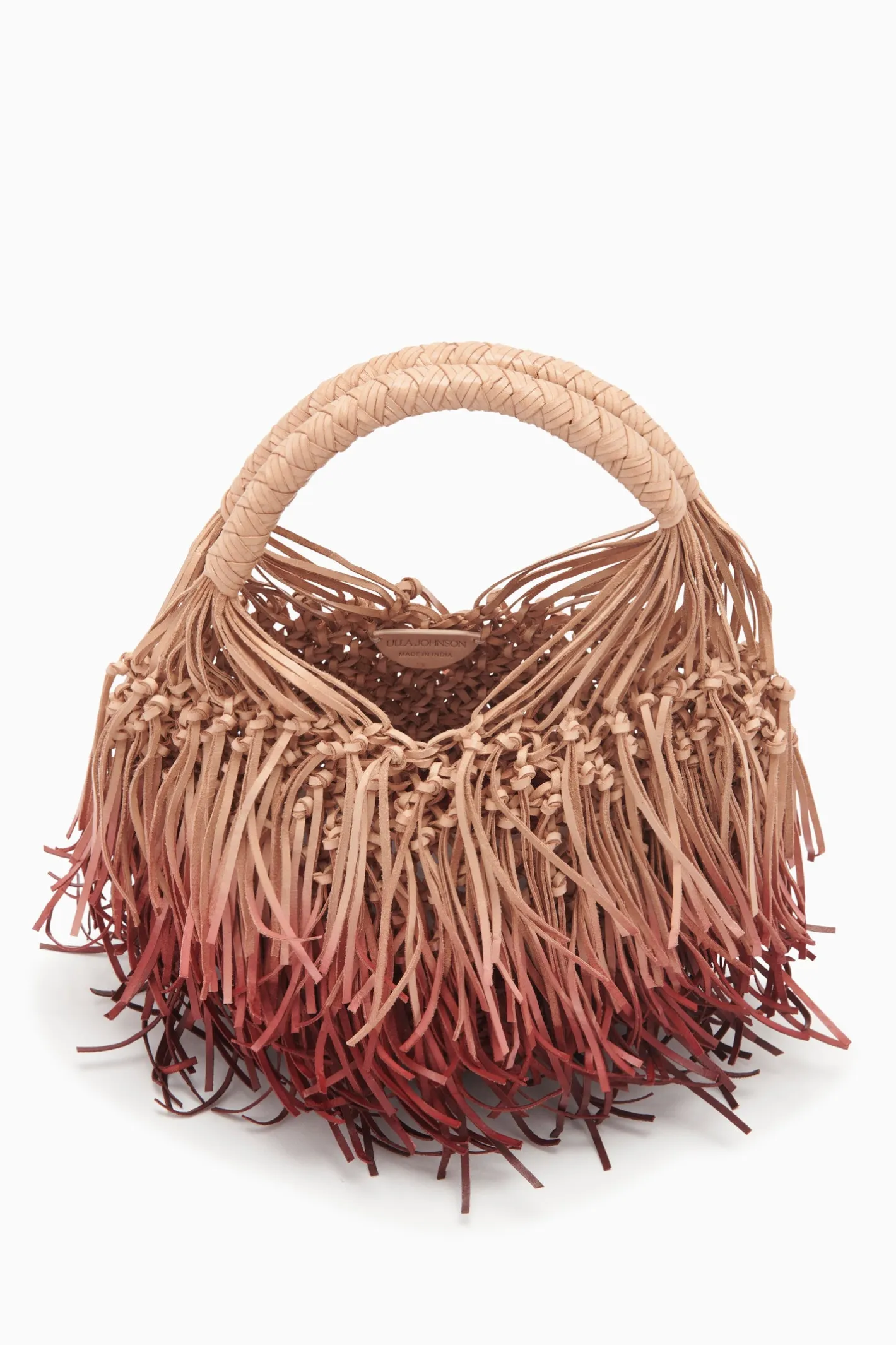 Ulla Johnson Valeria Small Fringe Hobo< Handbags